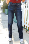 Judy Blue Midnight Horizon Mid Rise Straight Leg Denim Jeans