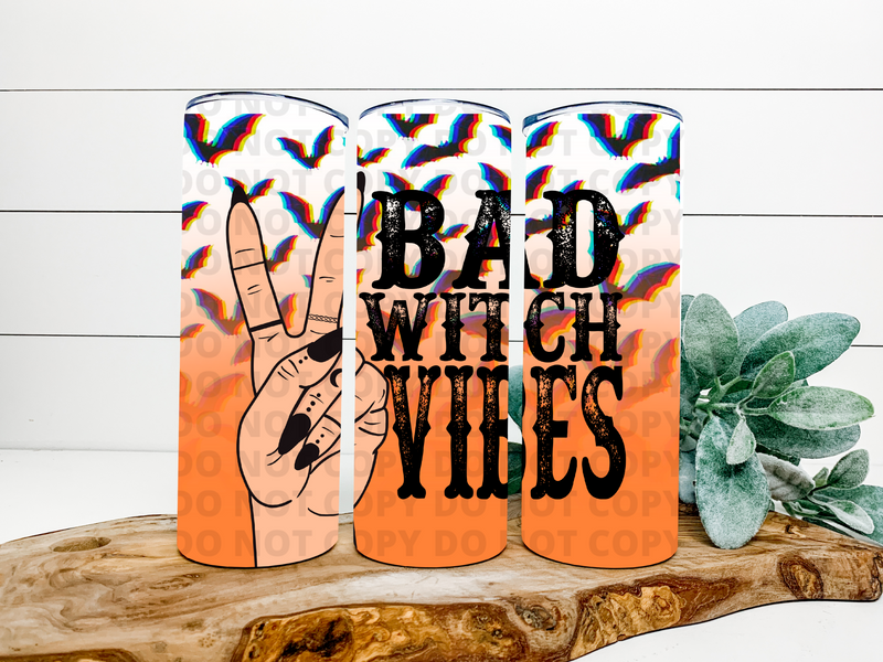 Bad Witch Vibes Stainless Steel Tumbler