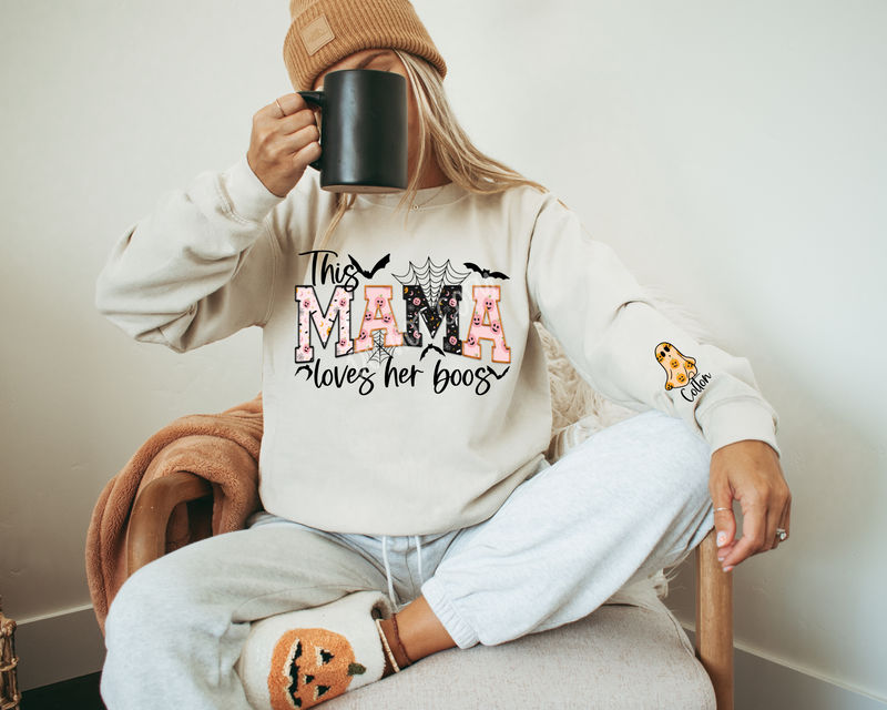 This Mama Loves Her Boos - Sweatshirt