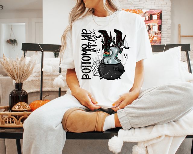 Bottoms Up Witches - Tee