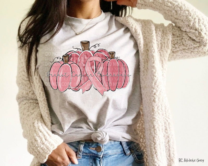 Breast Cancer Awareness Pumpkins - Tee