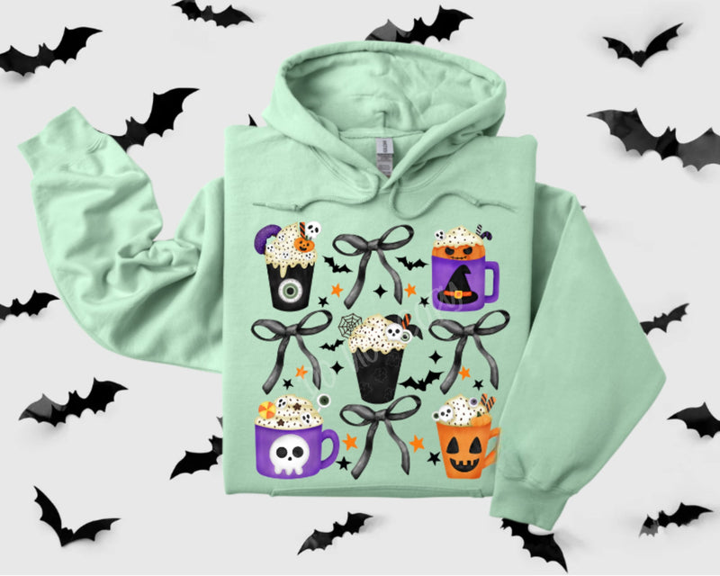 Coffee & Bows Halloween - Hoodie