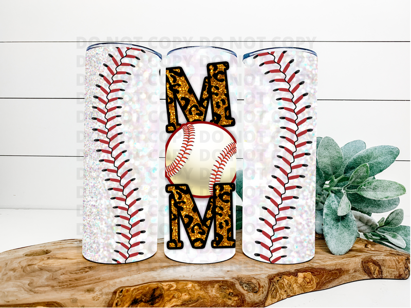 Baseball Mom Stainless Steel Tumbler