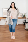 Weekend Adventure Striped Longline Cardigan